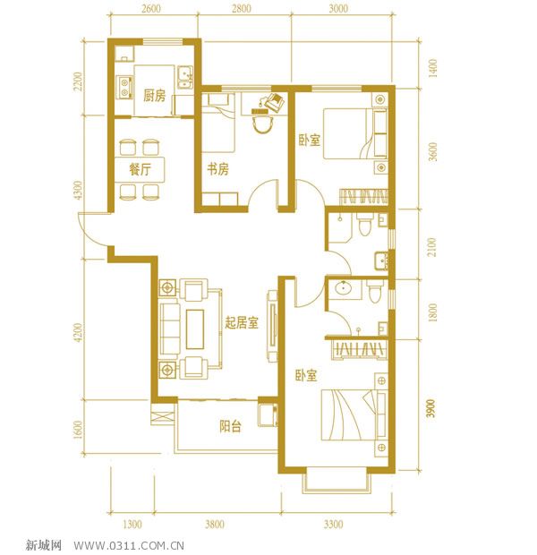 2022年12月西安市软件新城商圈写字楼市场租赁情况_房产资-西安软件新城