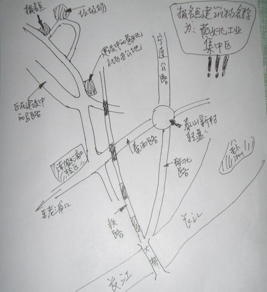 我绘制了一张简易的地图